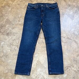 Levi's 511 Dark Blue Straight Men's Jeans 34 X 32